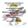 Technicien chaud froid. technicien pneumatique et machine et maintenance. Électro menager